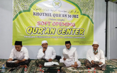 Khotmil Quran 30 Juz Soft Opening Quran Center