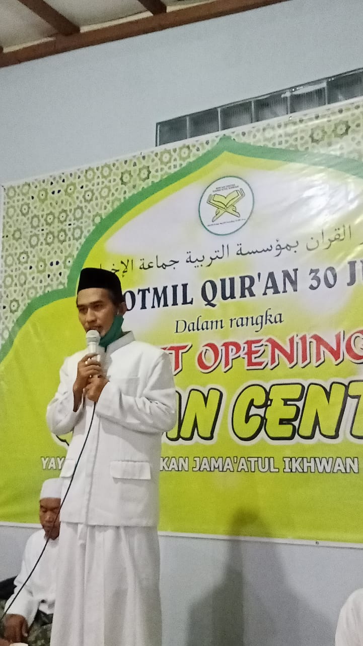 Sambutan Direktur Quran Center 